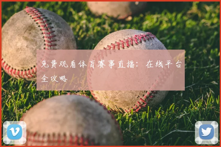 免费观看体育赛事直播:在线平台全攻略