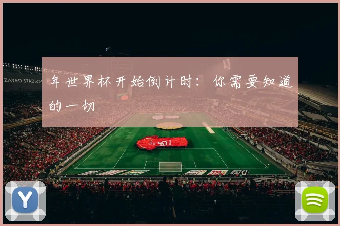 年世界杯开始倒计时：你需要知道的一切